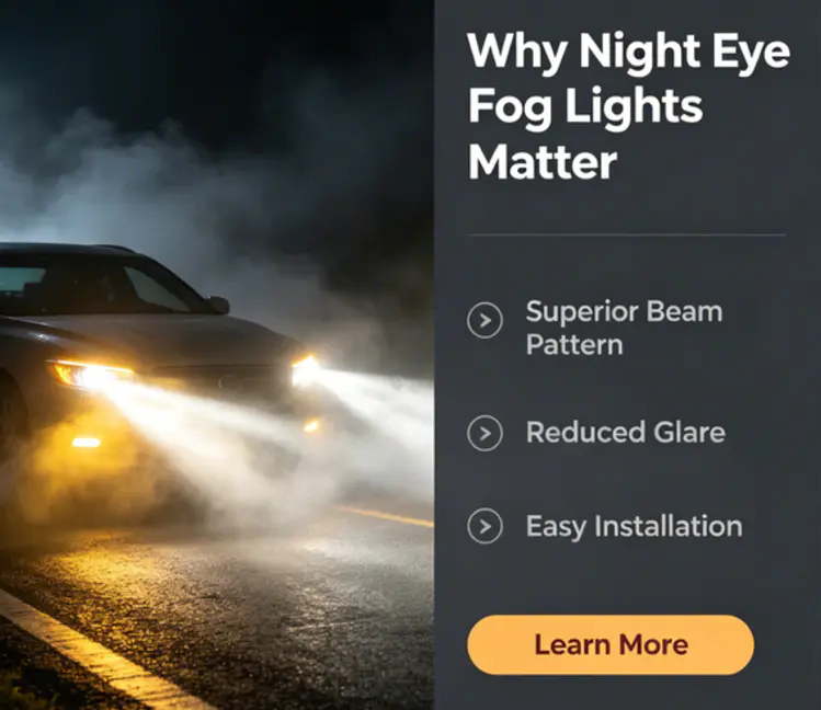 Могут ли противотуманные фары Night Eye стать более важными для повседневного вождения